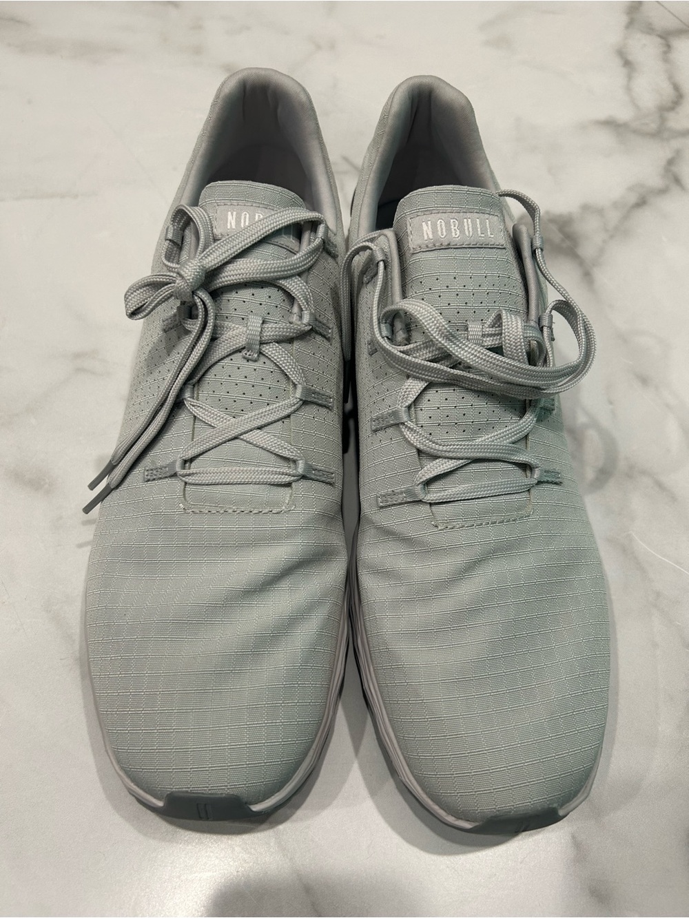 NEW Nobull Ripstop allday Runner Mens Shoes Size 16 Sneakers light gray - Picture 12 of 15